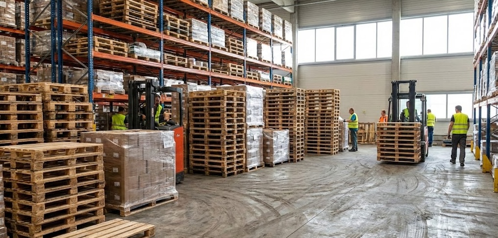 Norfolk Pallets warehouse facility