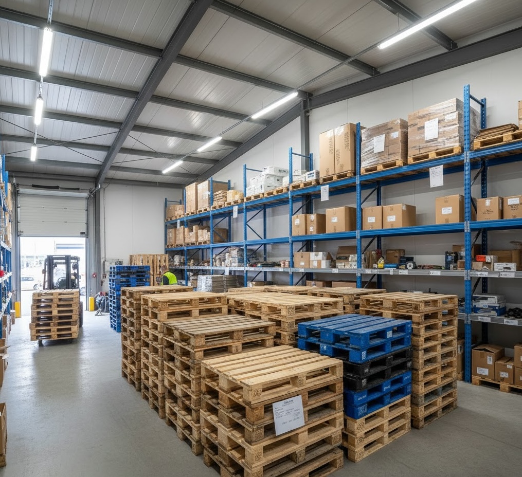 Pallet recycling process